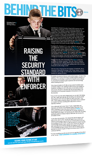 Behind the Bits issue poster